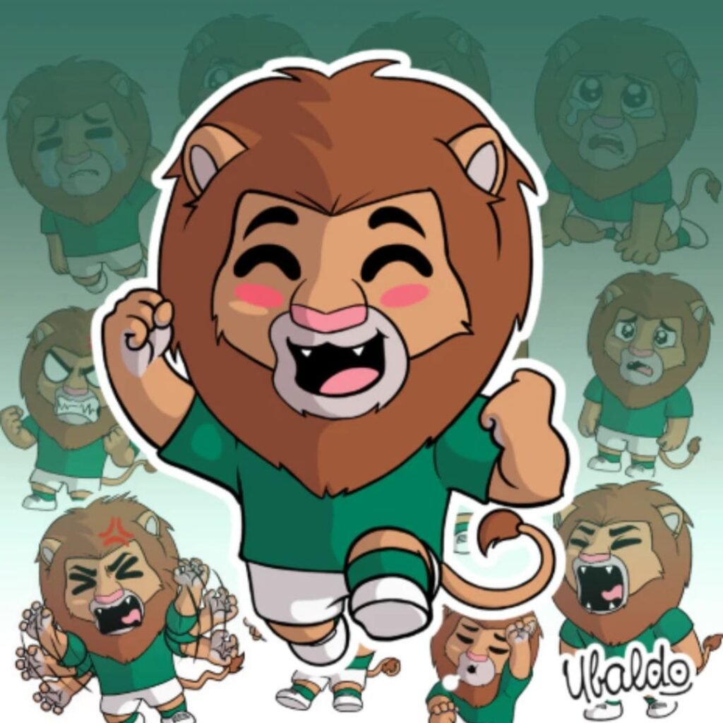Stickers Chibi Esmeleón-Ubaldo Show