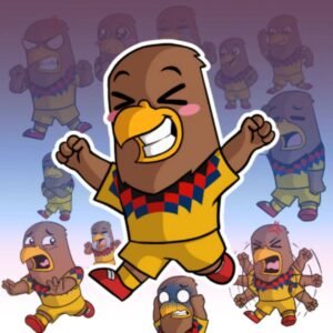 Stickers Chibi Wily – Ubaldo Show