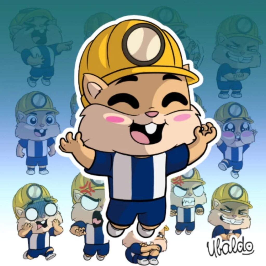 Stickers Chibi Tuxo- Ubaldo Show