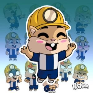 Stickers Chibi Tuxo- Ubaldo Show