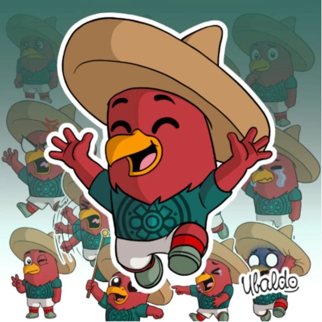 Stickers Chibi Triko – Ubaldo Show (INCLUYE TODOS LOS STICKERS DE LA LIGA MX)